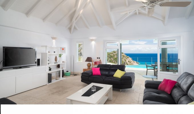 Location Villa de Luxe à St Barth avec piscine privée - Gouverneur- Caraibes - Antilles Françaises