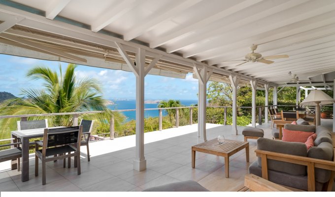 Location Villa de Luxe à St Barth avec piscine privée et vue mer - Petite Saline - Caraibes - Antilles Françaises