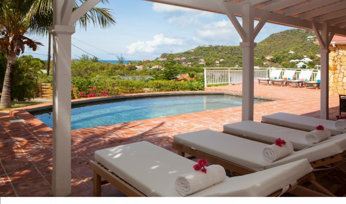 Location villa à St Barth à St Jean - Caraibes Antilles - Françaises