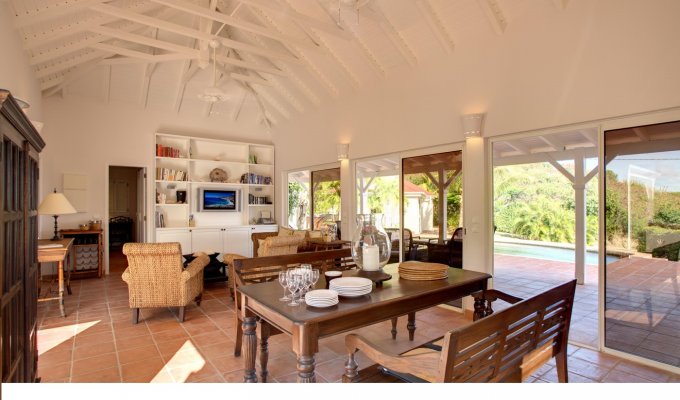 Location villa à St Barth à St Jean - Caraibes Antilles - Françaises