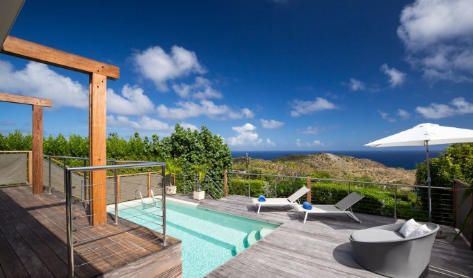 Location Villa de Luxe à St Barth avec piscine privée et Vue Mer - Devet - Caraibes - Antilles Francaises