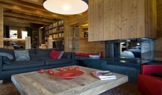 Location Chalet Luxe Serre Chevalier pied des pistes piscine interieure spa services conciergerie