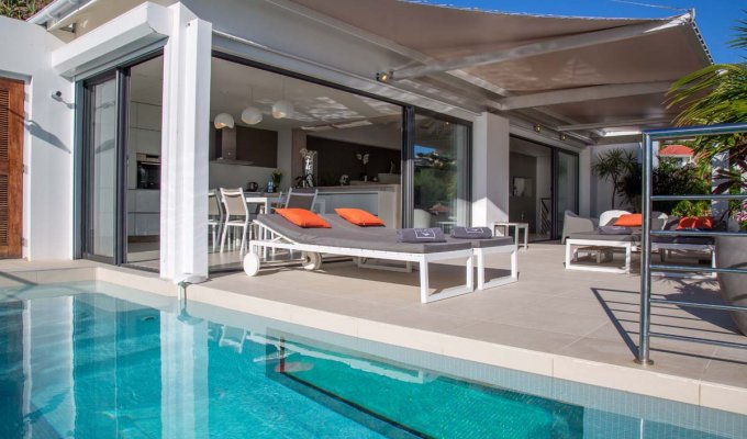 LOCATION SAINT BARTHELEMY - Villa Vue Mer avec piscine privée offrant les services exclusifs de l’Hôtel Eden Rock