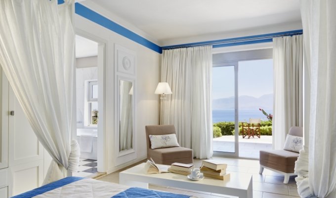 Location Villa de luxe Crete, avec vue sur la mer et piscine privée, pour un séjour en Crète.