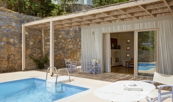 Location Villa de luxe Crete, avec vue sur la mer et piscine privée, pour un séjour en Crète.