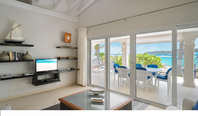 Location Villa de Luxe à St Barth sur la plage de St Jean - Domaine de Coral Reef - Caraibes - Antilles Francaises