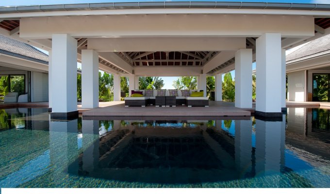 Location Vacances St Barthélémy - Villa de Luxe à St Barth avec piscine privée - Vue sur Baie du Gouverneur - Caraibes - Antilles Françaises