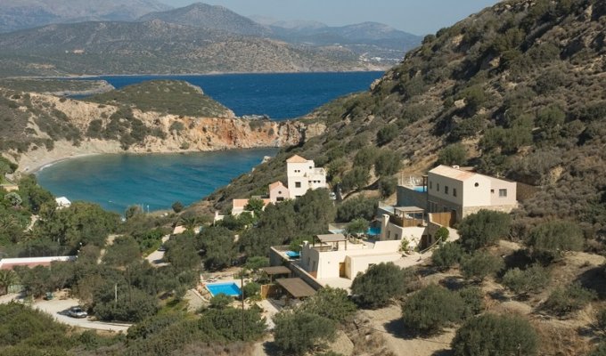 Location villa Crete, avec piscine privée, pour des vacances en Grèce 