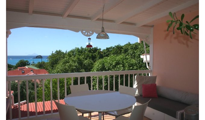 Location Appartment à St Barth dans une résidence avec piscine et vue mer - Lorient - Caraibes - Antilles Françaises