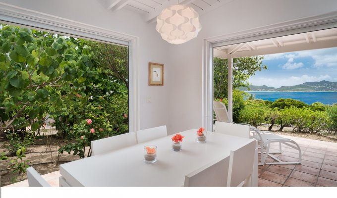 Location Villa de Luxe à St Barth Vue Mer et piscine privée - Caraibes - Antilles Francaises