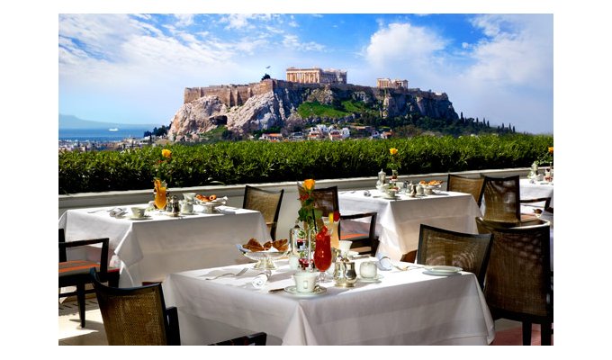 Votre Séjour en Grèce, en hébergement 8j/7 nuits à l'hôtel avec petit déjeuner en chambre classique. Hôtel Grande Bretagne