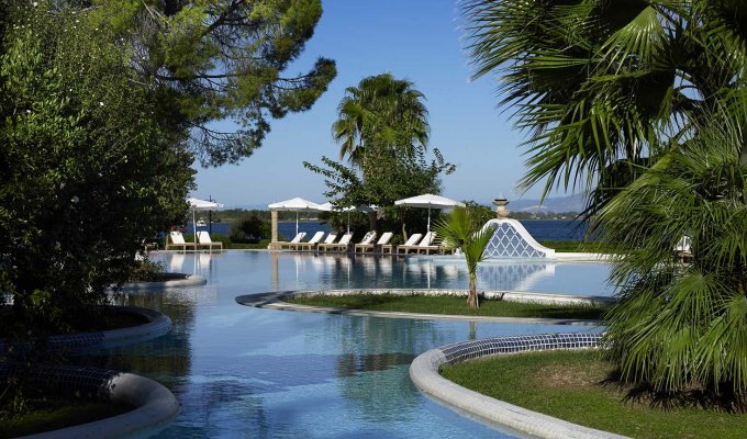 Votre Séjour en Grèce, en hébergement 8j/7 nuits à l'hôtel en demi-pension en chambre avec vue sur la montagne, transfert Aéroport. HOTEL GALINI & SPA RESORT 