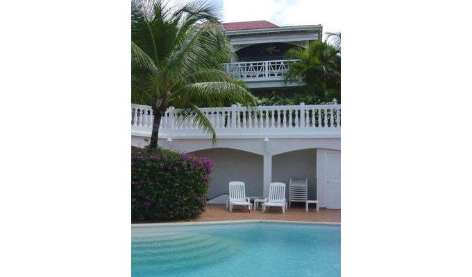 Location St Barthélémy - Appartement à St Barth avec vue sur le port de Gustavia - Caraibes - Antilles Françaises
