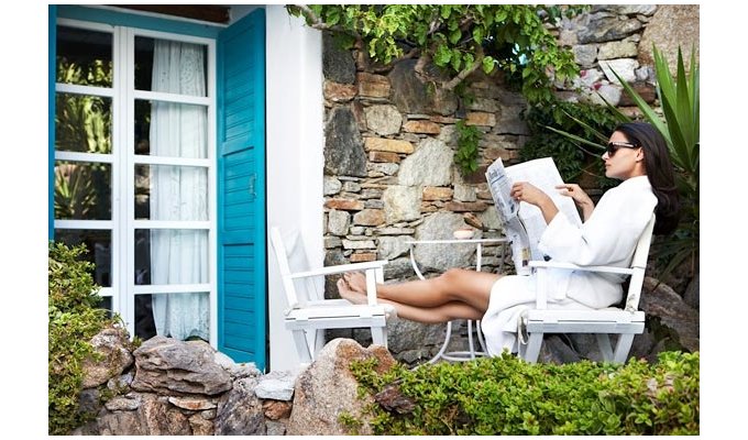 Votre Séjour dans les Cyclades, en hébergement 8j/7 nuits à l'hôtel avec petit déjeuner en chambre avec vue sur la mer. Hôtel Kivotos