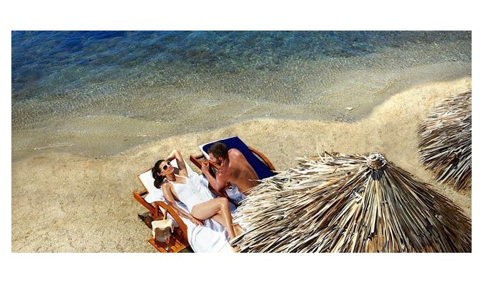 Votre Séjour dans les Cyclades, en hébergement 8j/7 nuits à l'hôtel avec petit déjeuner en chambre avec vue sur la mer. Hôtel Kivotos