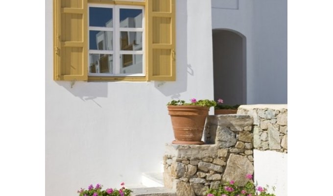 Votre Séjour dans les Cyclades, en hébergement 8j/7 nuits à l'hôtel avec petit déjeuner chambre Standard. Hôtel Dorion
