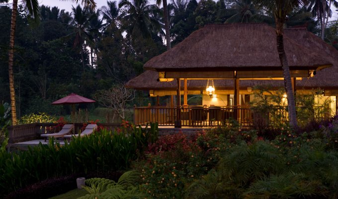 Indonesie Bali Ubud Location Vacances avec piscine privée et vue sur le mont Agung