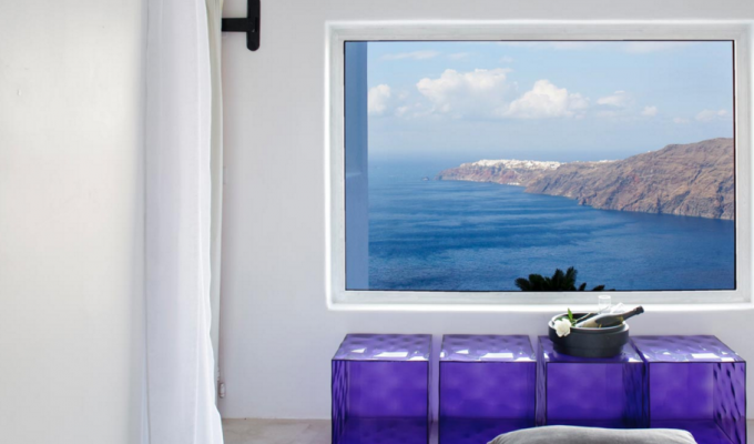Votre Séjour en Grèce, en hébergement 8j/7 nuits à l'hôtel avec petit-déjeuner en chambre senior avec vue sur la mer. Hôtel Rocabella Resort & Spa.