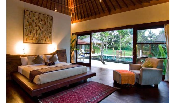 Vacation rentals, luxury villa, 10 minutes drive from Ubud, Bali