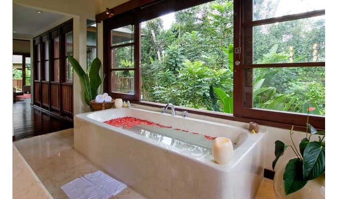 Location de vacances, villa de luxe à 10 minutes d'Ubud à Bali