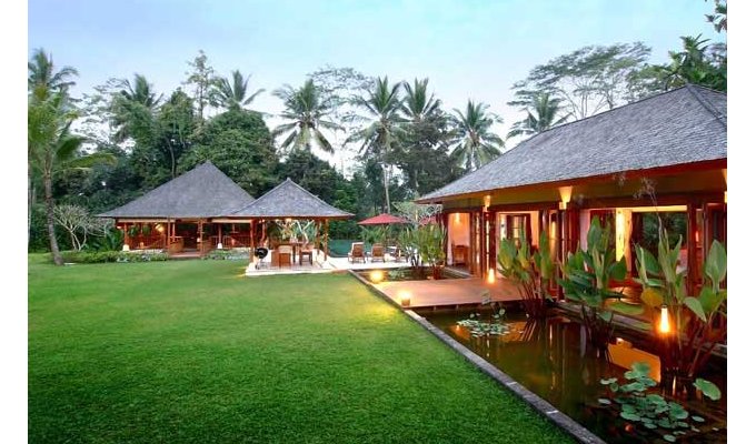 Location de vacances, villa de luxe à 10 minutes d'Ubud à Bali