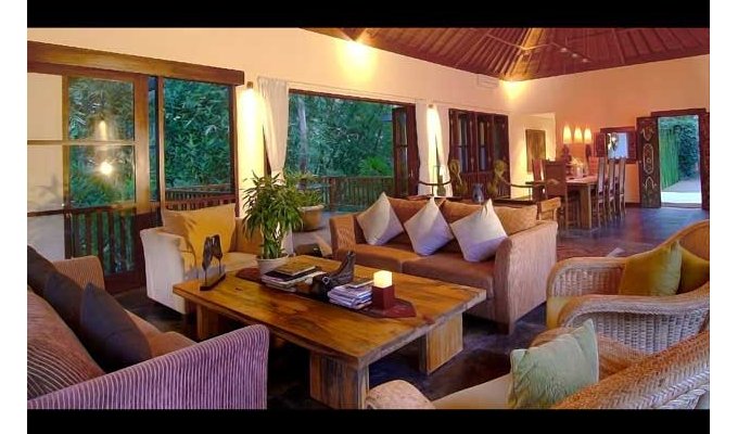 Location de vacances, villa de luxe à 10 minutes d'Ubud à Bali