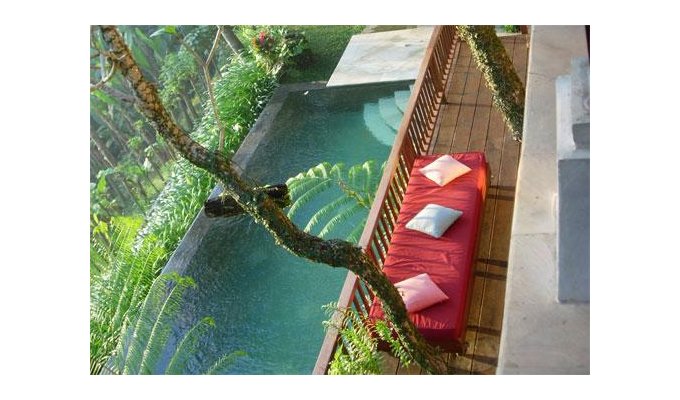 Indonesie Bali Ubud Location Vacances avec piscine privée et personnel