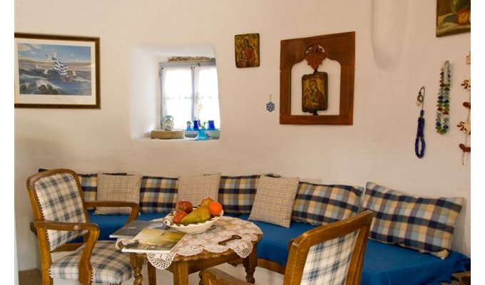 Location de Vacances en Grèce, Maison Typique pour quatre personnes.