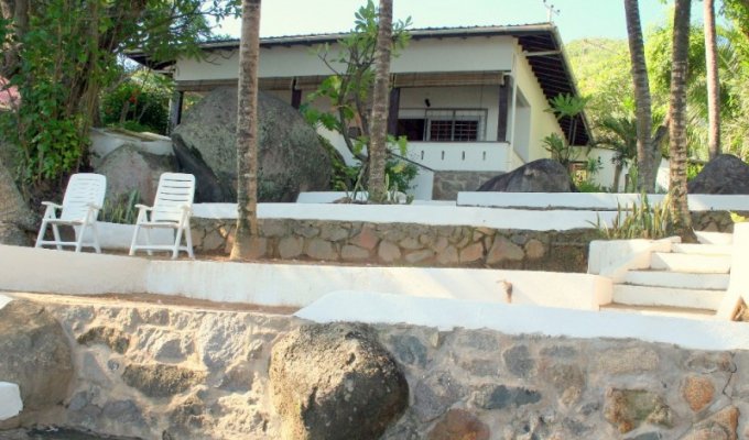 Location Villa Seychelles sur la plage de Mahe