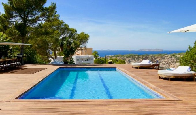 Location Villa de Luxe Ibiza Piscine Privée Bord de Mer Cala Vadella Iles Baléares Espagne
