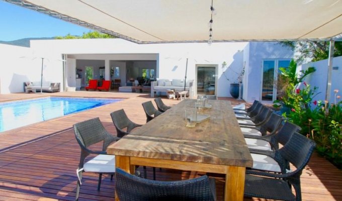 Location Villa de Luxe Ibiza Piscine Privée Bord de Mer Cala Vadella Iles Baléares Espagne