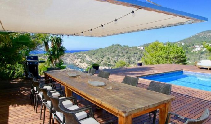 Location Villa de Luxe Ibiza Piscine Privée Bord de Mer Cala Vadella Iles Baléares Espagne