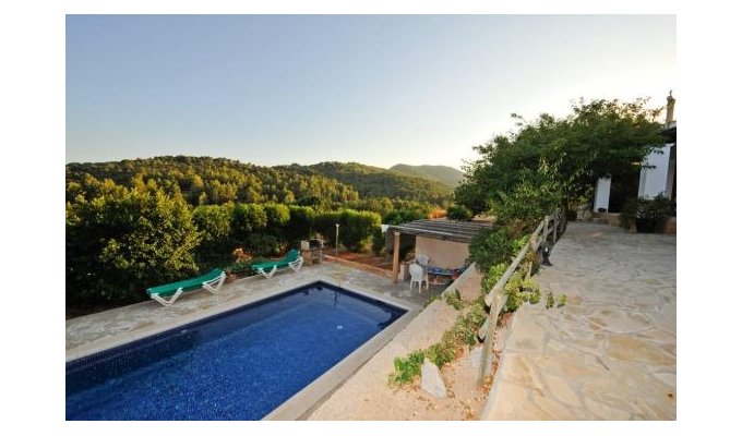 Location Villa Ibiza Piscine Privée Es Cubells Iles Baléares Espagne