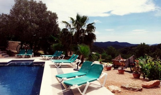 Location Villa Ibiza Piscine Privée Es Cubells Iles Baléares Espagne