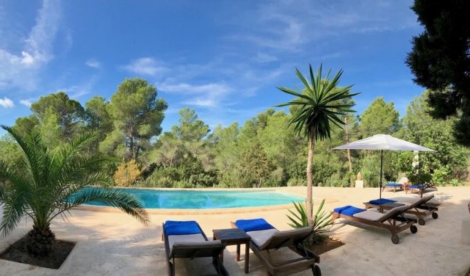 Location villa Ibiza piscine privée - Cala Vadella (Îles Baléares)