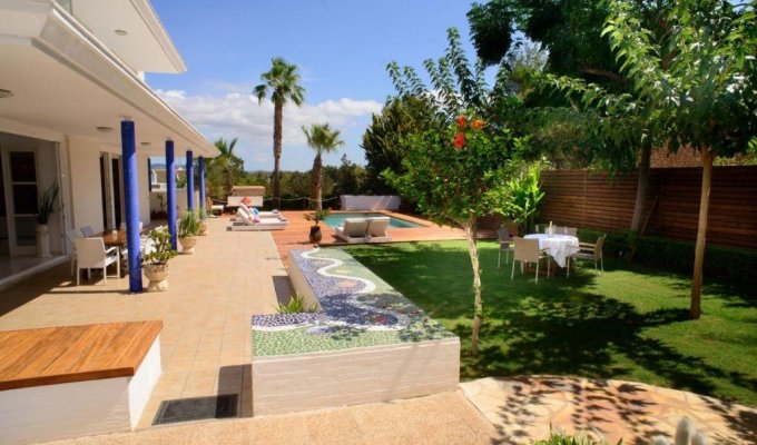 Location villa Ibiza piscine privée - San Agustin (Îles Baléares)