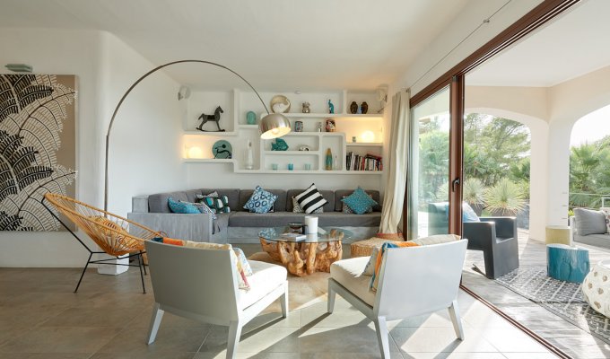 Location Villa Ibiza Cala Vadella Piscine Privée Iles Baléares