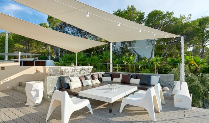 Location Villa Ibiza Cala Vadella Piscine Privée Iles Baléares