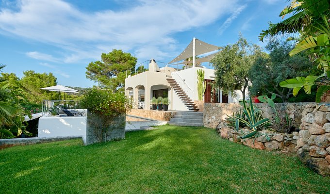 Location Villa Ibiza Cala Vadella Piscine Privée Iles Baléares