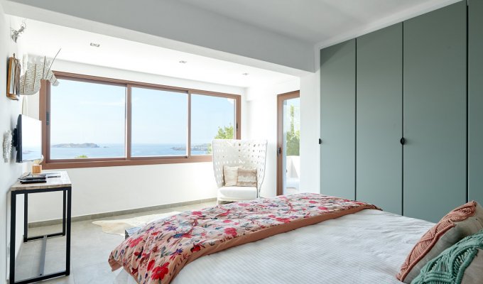 Location Villa Ibiza Cala Vadella Piscine Privée Iles Baléares