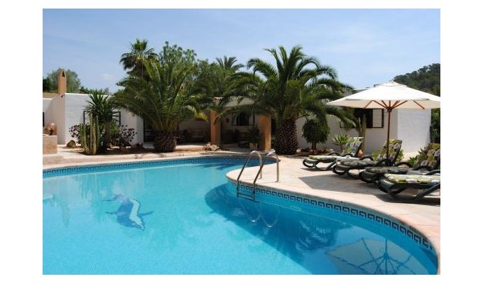 Location Villa Ibiza Piscine Privée Bord de Mer Porroig Iles Baléares Espagne