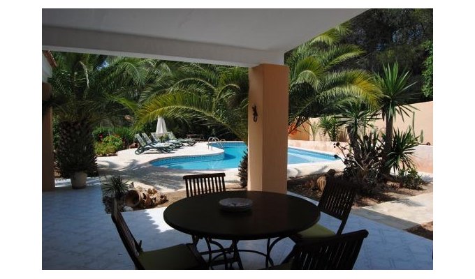 Location Villa Ibiza Piscine Privée Bord de Mer Porroig Iles Baléares Espagne