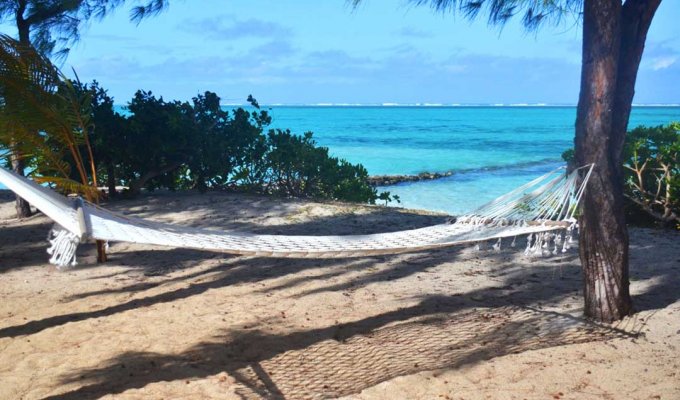 Location Villa Ile Maurice pieds dans l'eau  avec terrasse proche Pointe D'Esny