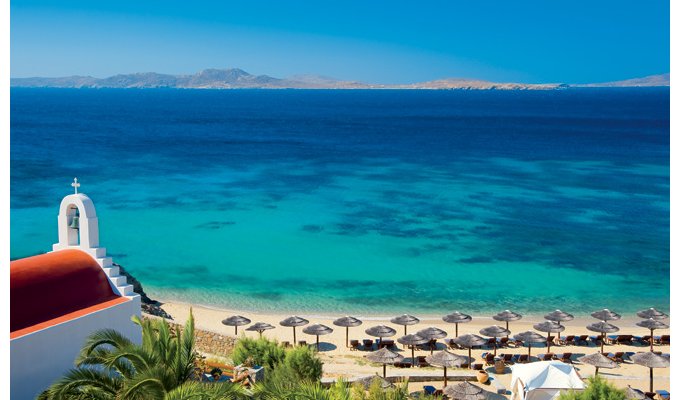 Votre Séjour à Mykonos, en hébergement 4j/3 nuits à l'hôtel avec petit déjeuner en chambre Classique. 	
