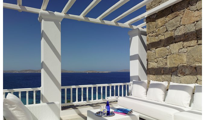 Votre Séjour à Mykonos, en hébergement 4j/3 nuits à l'hôtel avec petit déjeuner en chambre Classique. 	
