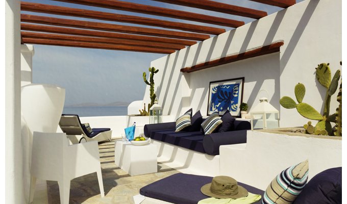 Votre Séjour à Mykonos, en hébergement 4j/3 nuits à l'hôtel avec petit déjeuner en chambre Classique. 	