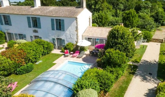 Vendee Location Villa Challans avec piscine privée