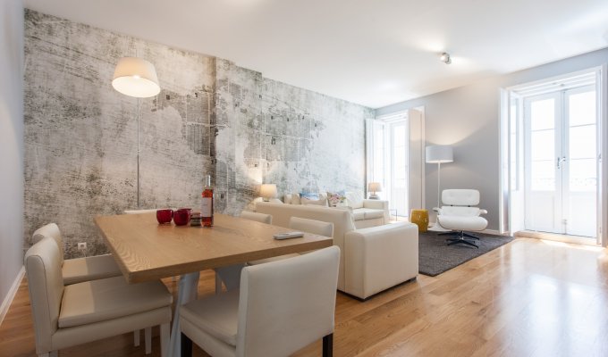 Location Appartement Portugal Lisbon Baixa Chiado à 5 mns à pied de la gare Rossio