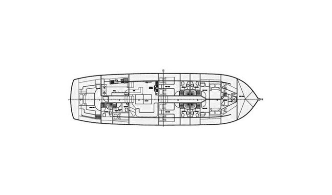 Location Bateau avec équipage en Toscane