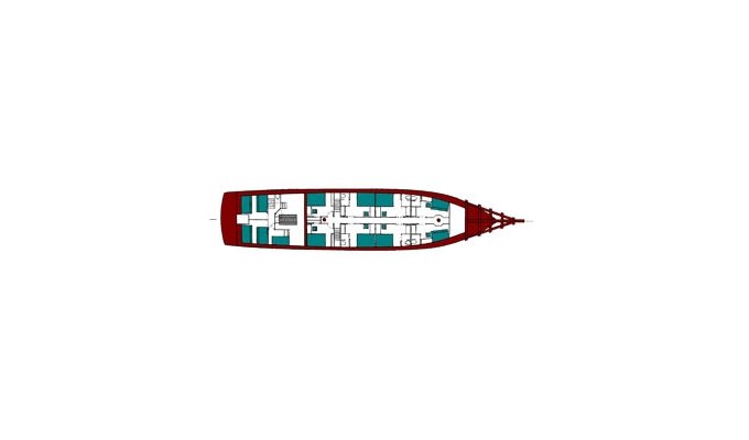 Location goelette pour croisière privée en Thailande